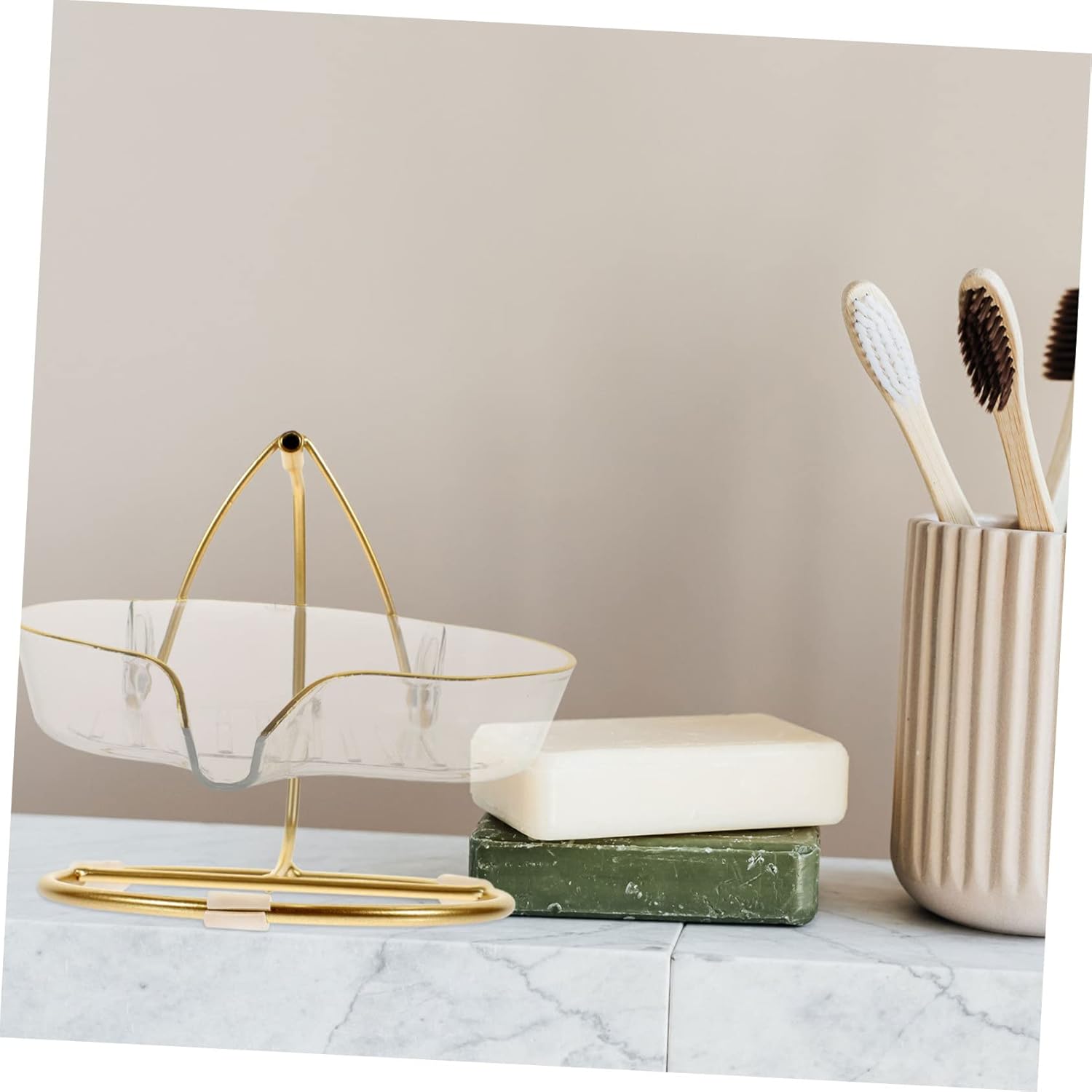 Super Stylish Over the Sink Soap Organizer Durable Easy to Clean