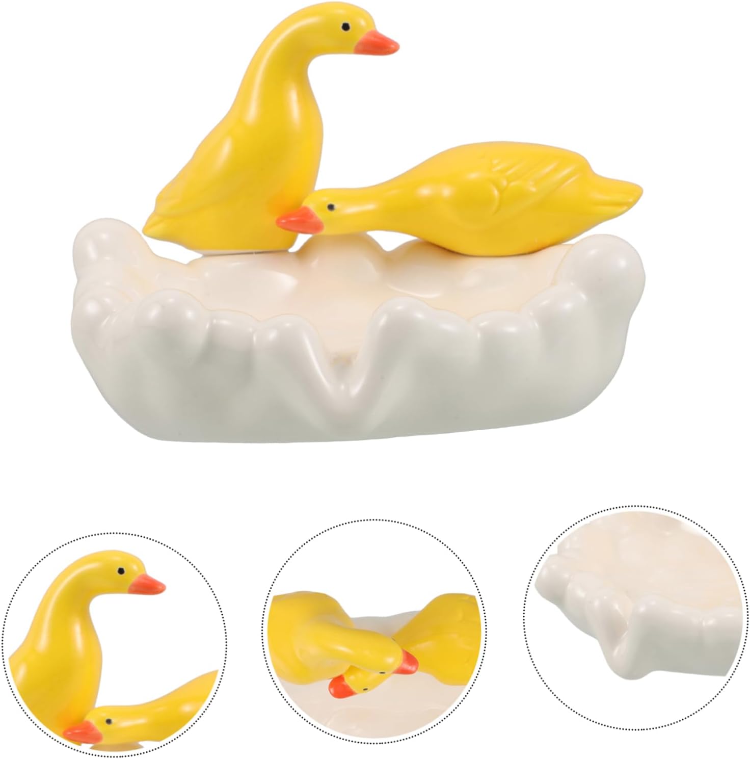 Cute Durable Ceramic Animal Soap Holder