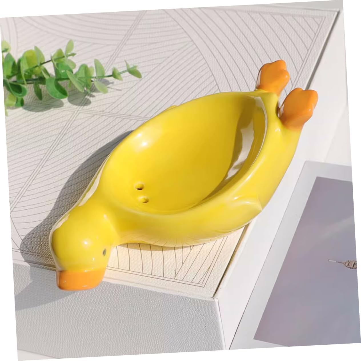 Duck theme soap dish