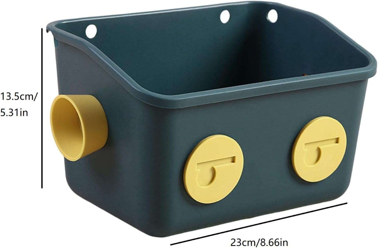 Shower Storage Organizer With Hooks Blue LZ 042901