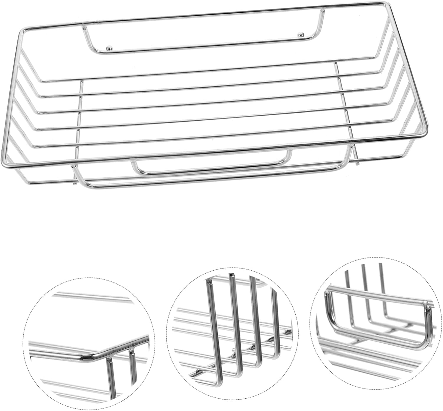 ABOOFAN Wall-Mounted Shower Organizer