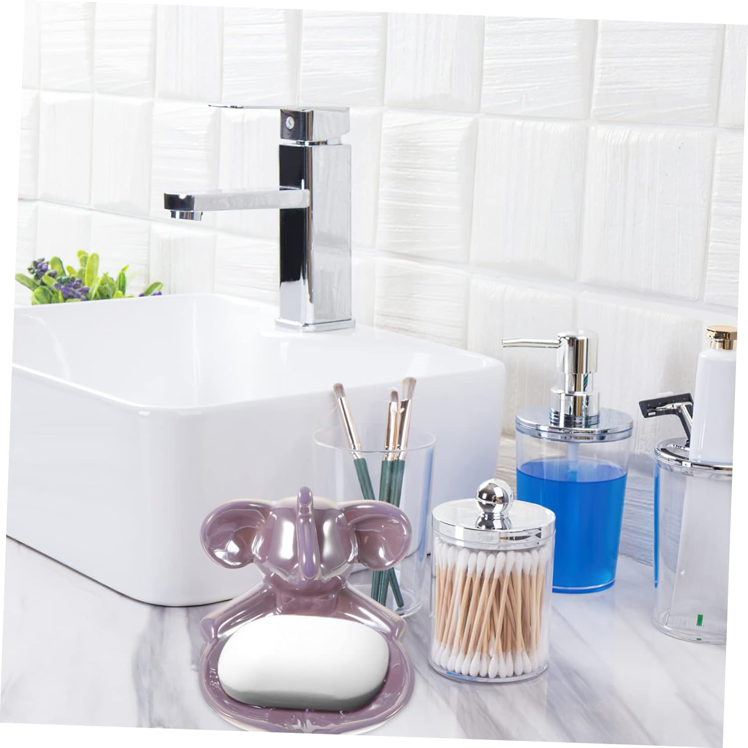 Elephant Ceramic Soap Holder
