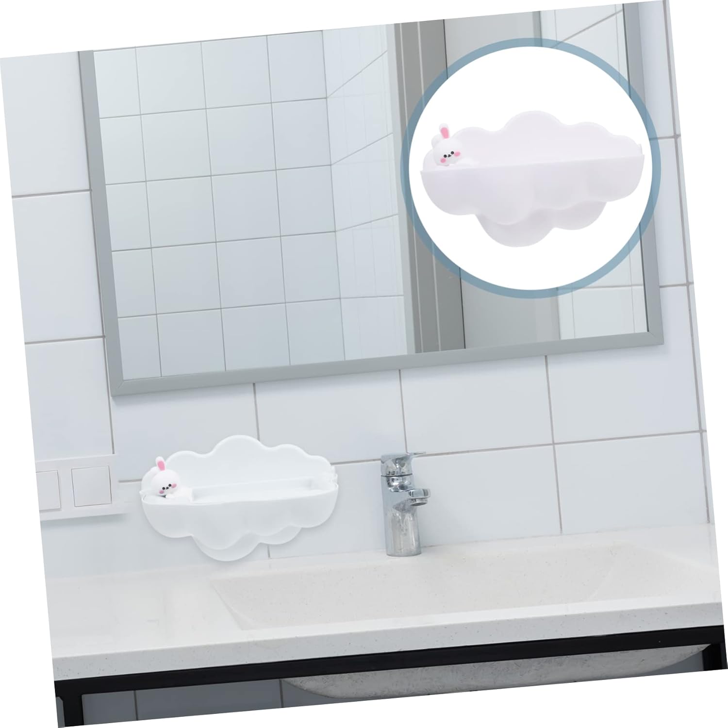 Ciieeo Wall-Mounted Soap Holder