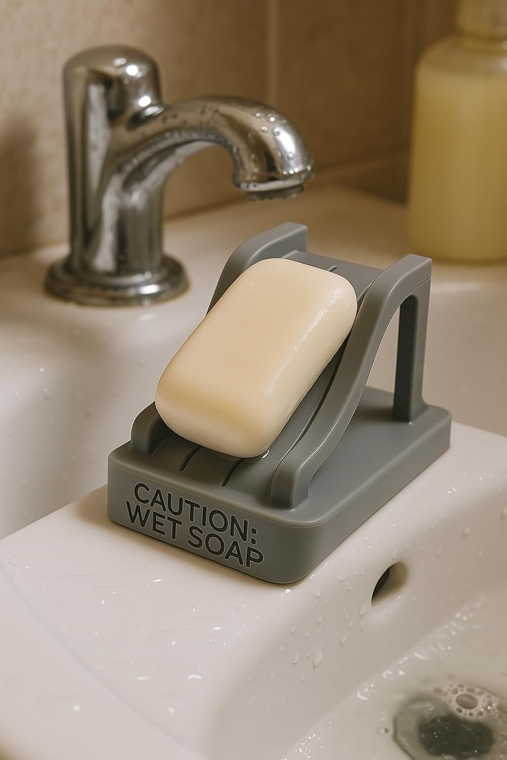 Durable Fun Slide Suds Soap Dish