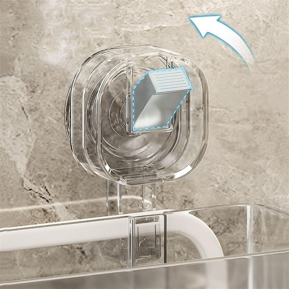 Bath Room Organizer Suction-Cup Shower Caddy for Bathroom Kitchen More