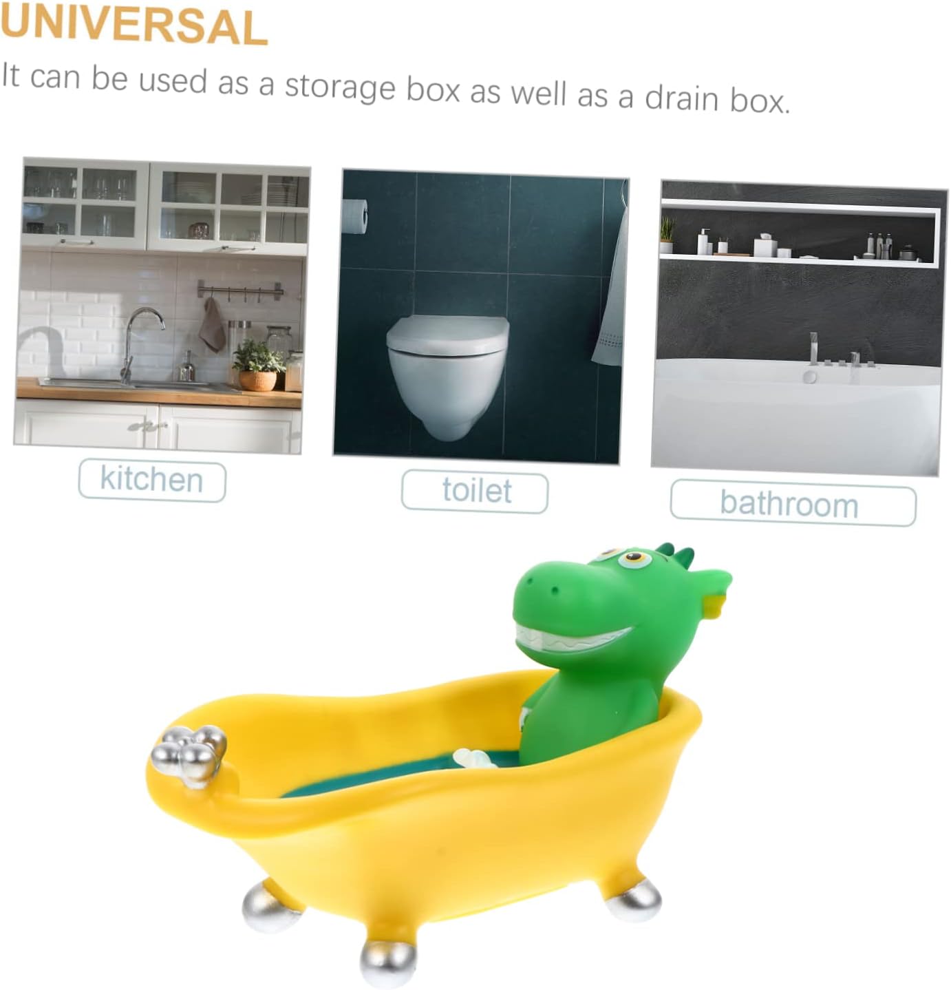 Cartoon Dinosaur Soap Dish Anneome Home Kitchen