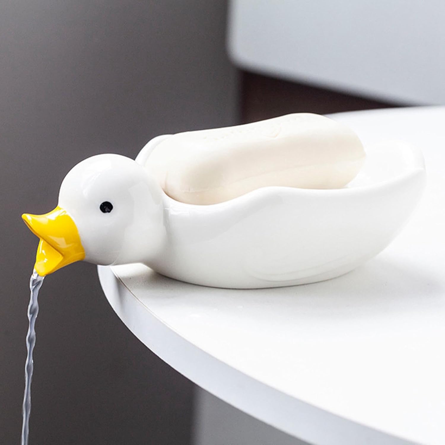 Cute Kids bathroom soap holder Space saving Durable totalCount