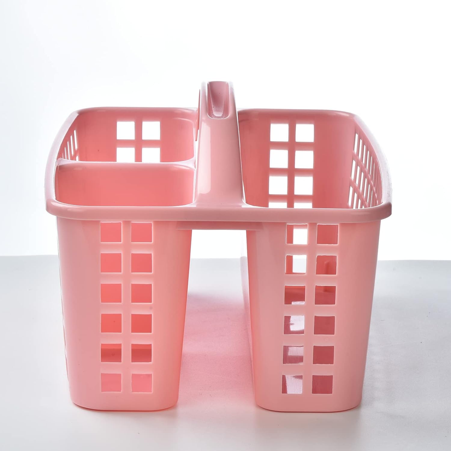 ALINK Plastic Shower Caddy Basket with Compartments