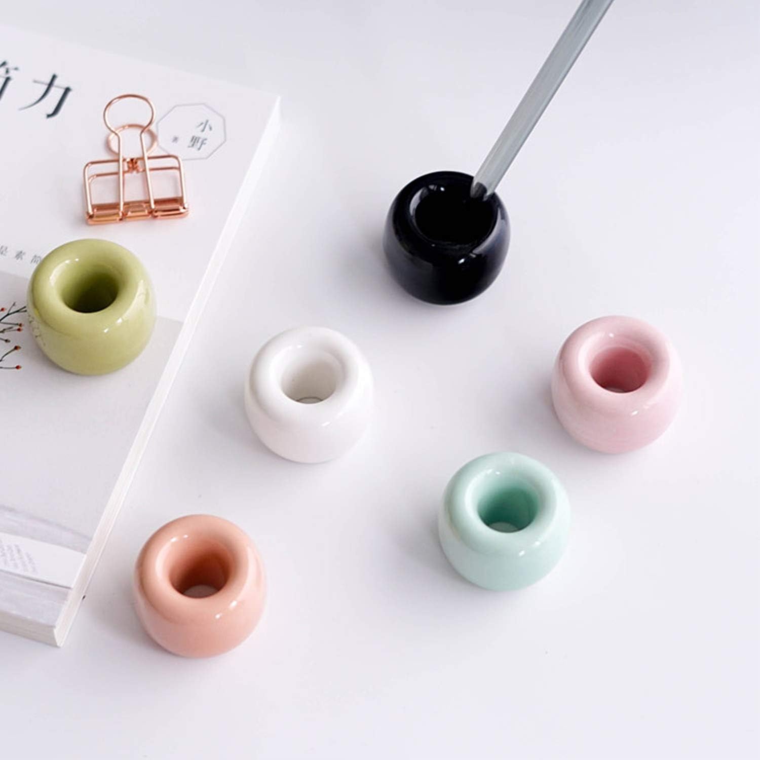 Airmoon Mini Ceramics Toothbrush Holder