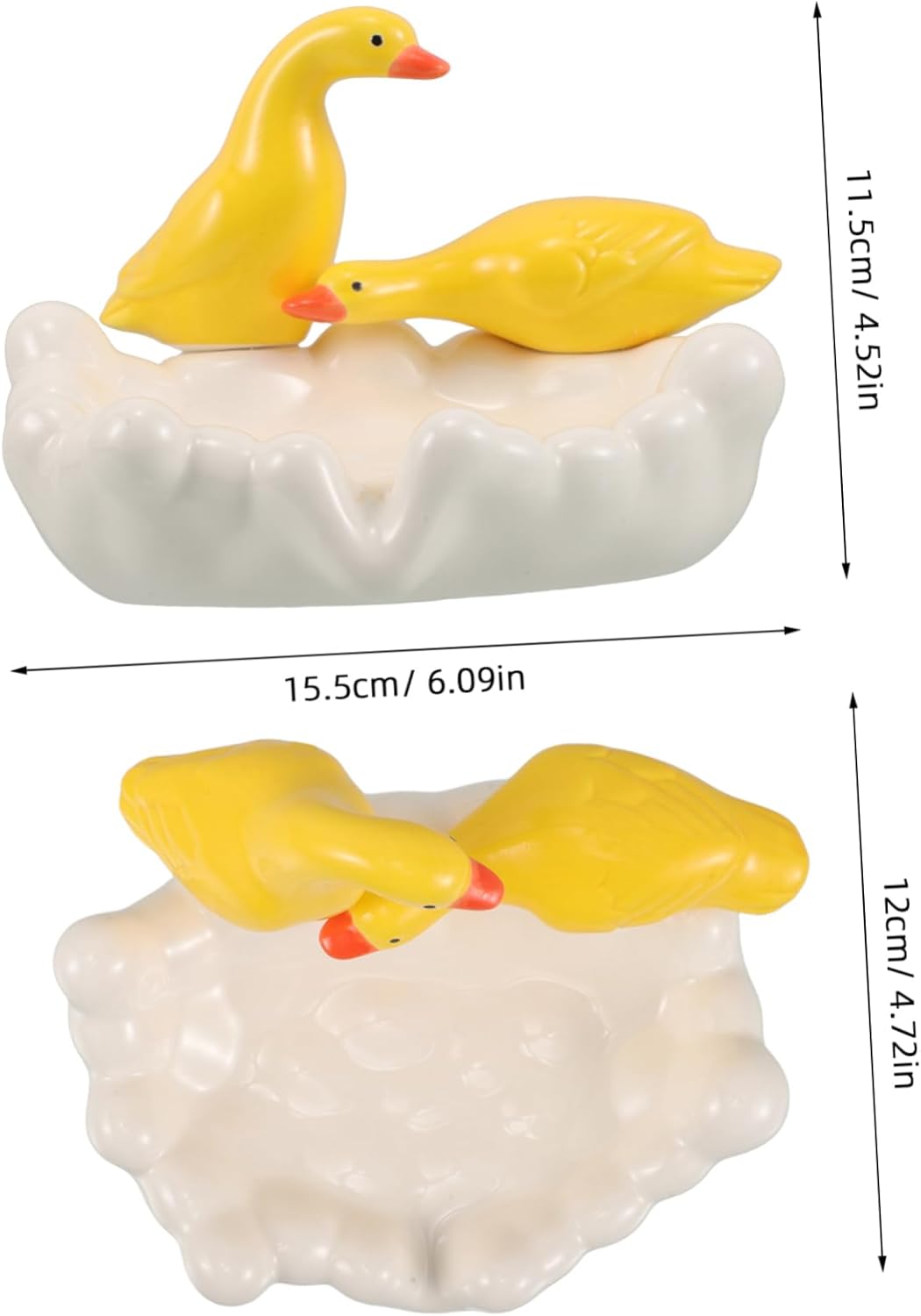 Cute Durable Ceramic Animal Soap Holder