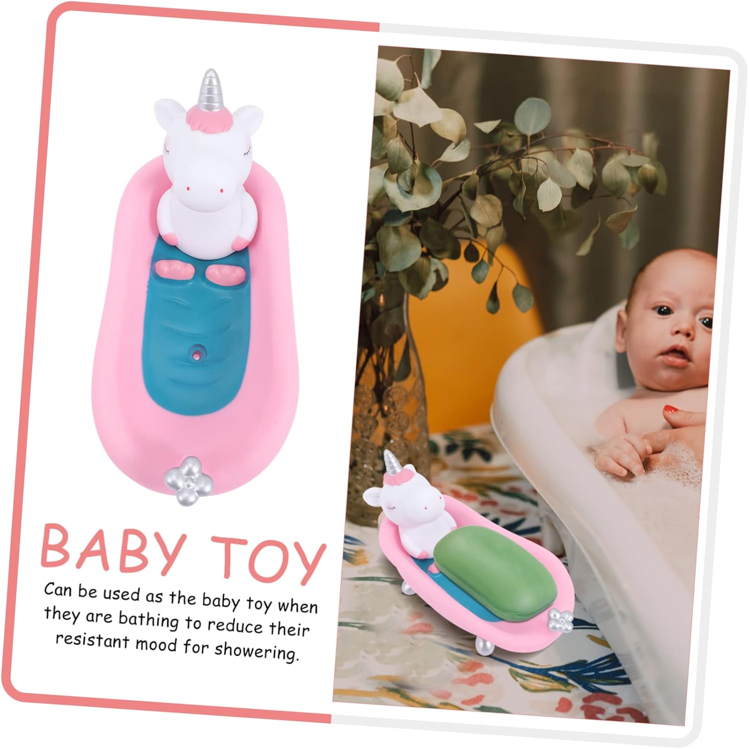 Cartoon Unicorn Mini-Size Soap Dish