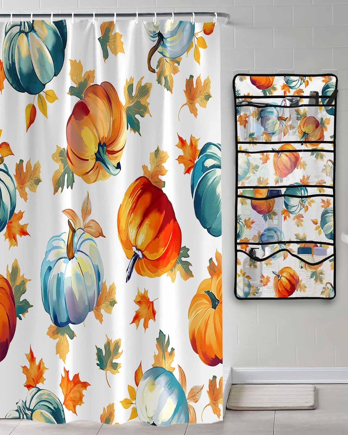 The Perfect Shower Curtain Organizer Easy to Install Waterproof and Durable