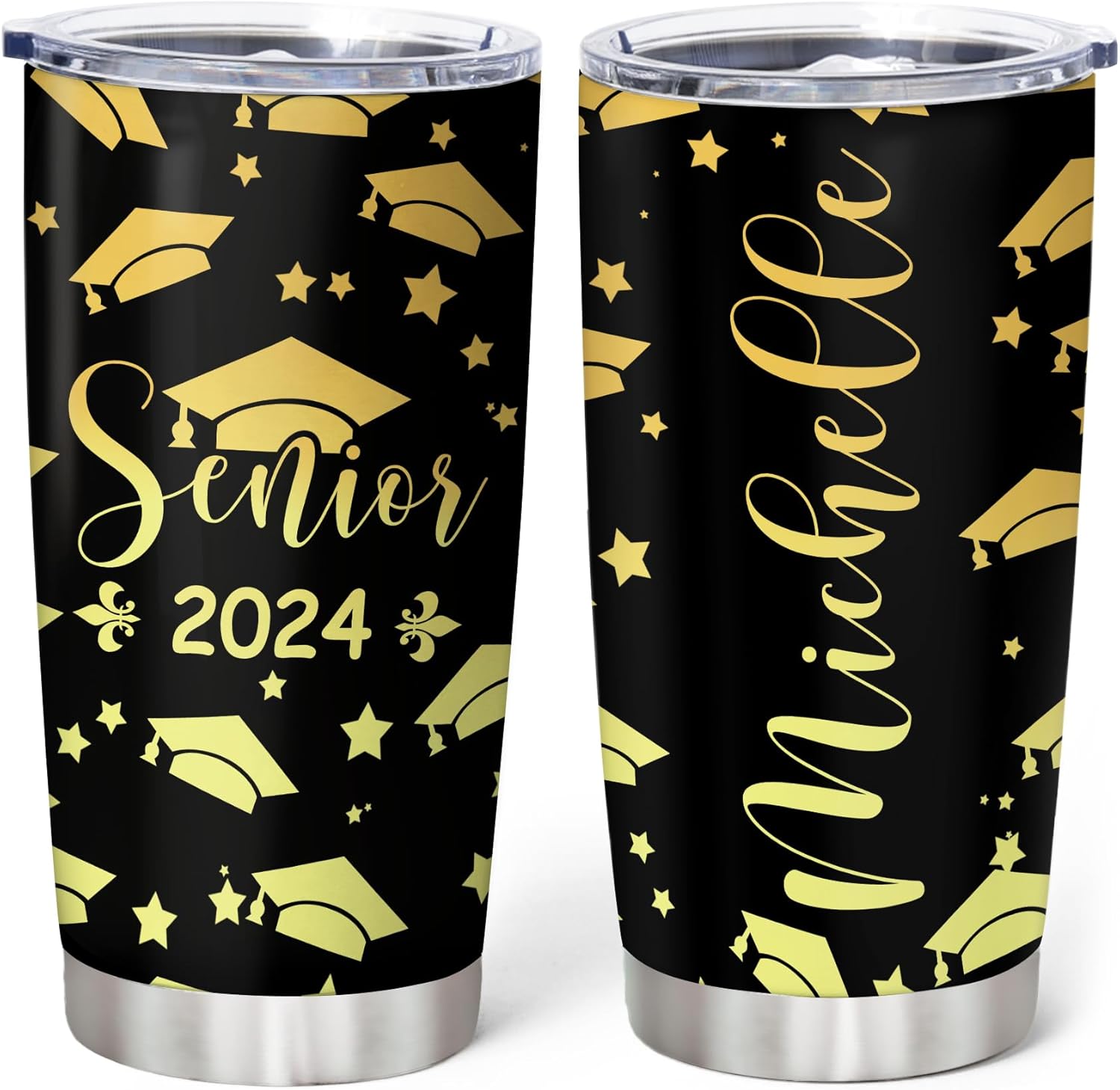 Personalized Senior Graduation 2023 Gift Double-Insulated Stainless Steel Tumbler
