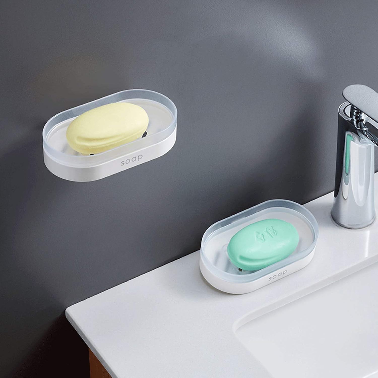Stylish Wall-Mounted Soap Holder