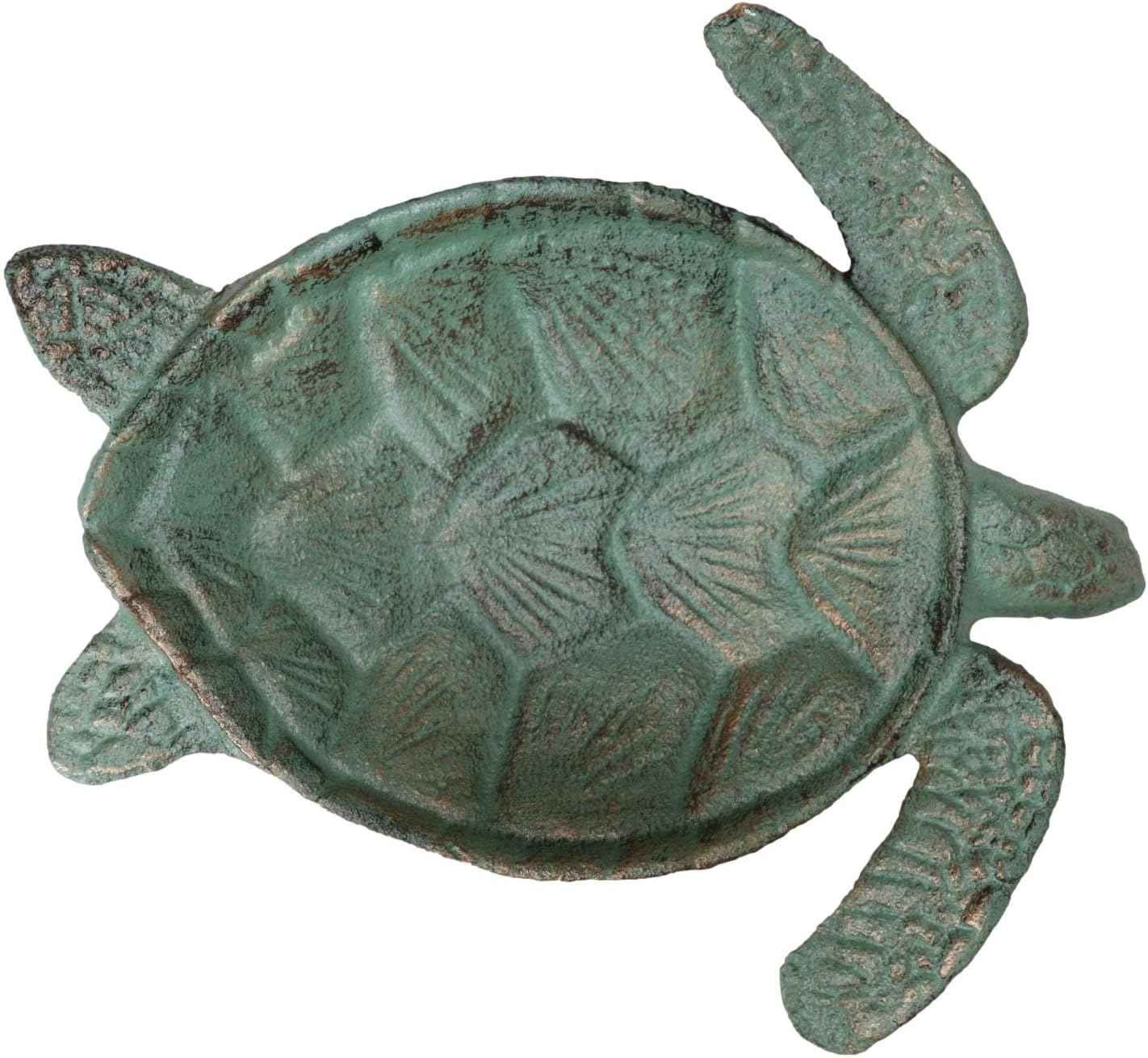 Stunning Cast Iron Sea Turtle Dish