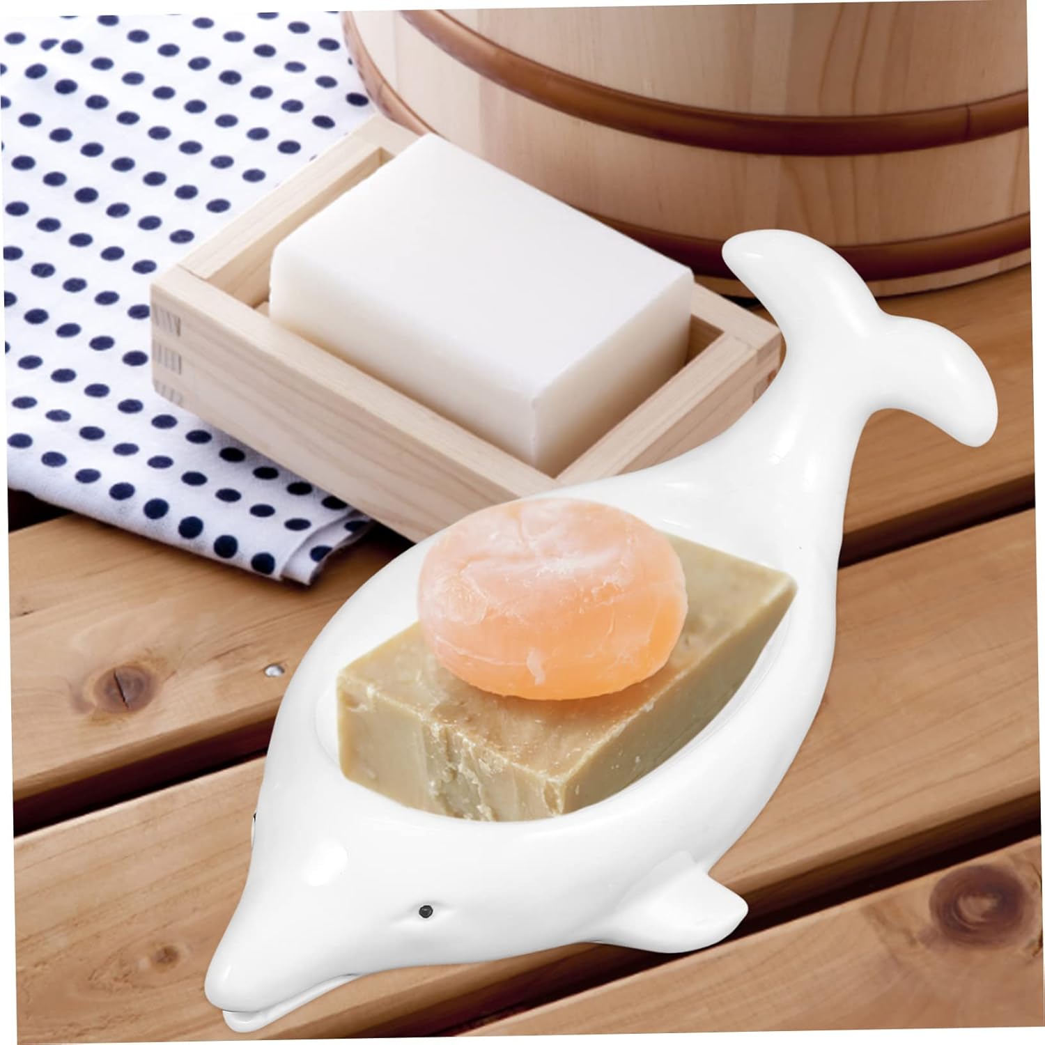 Elegant Dolphin Soap Dish