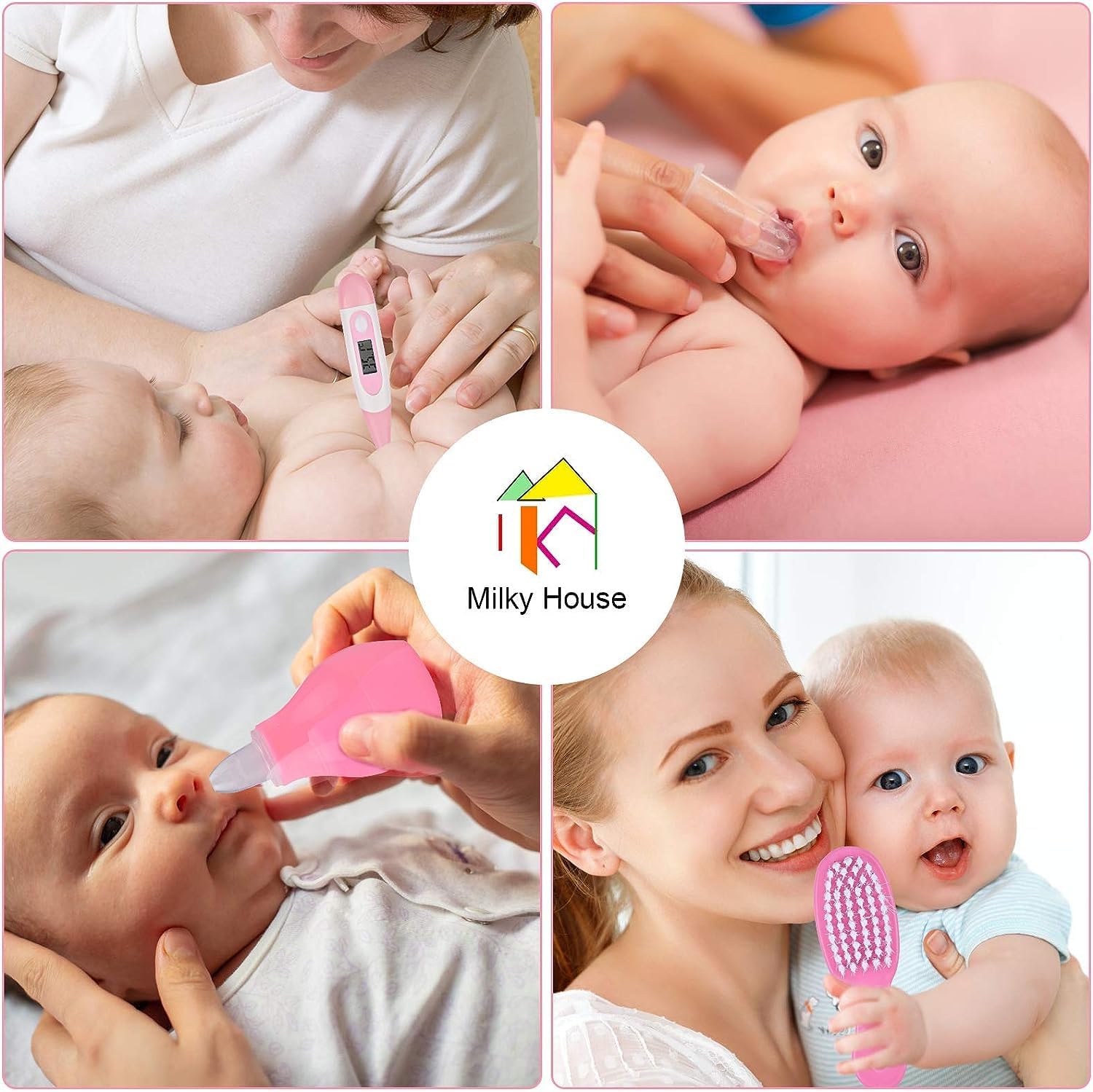 4-Piece Bamboo Soap Holder for Babies