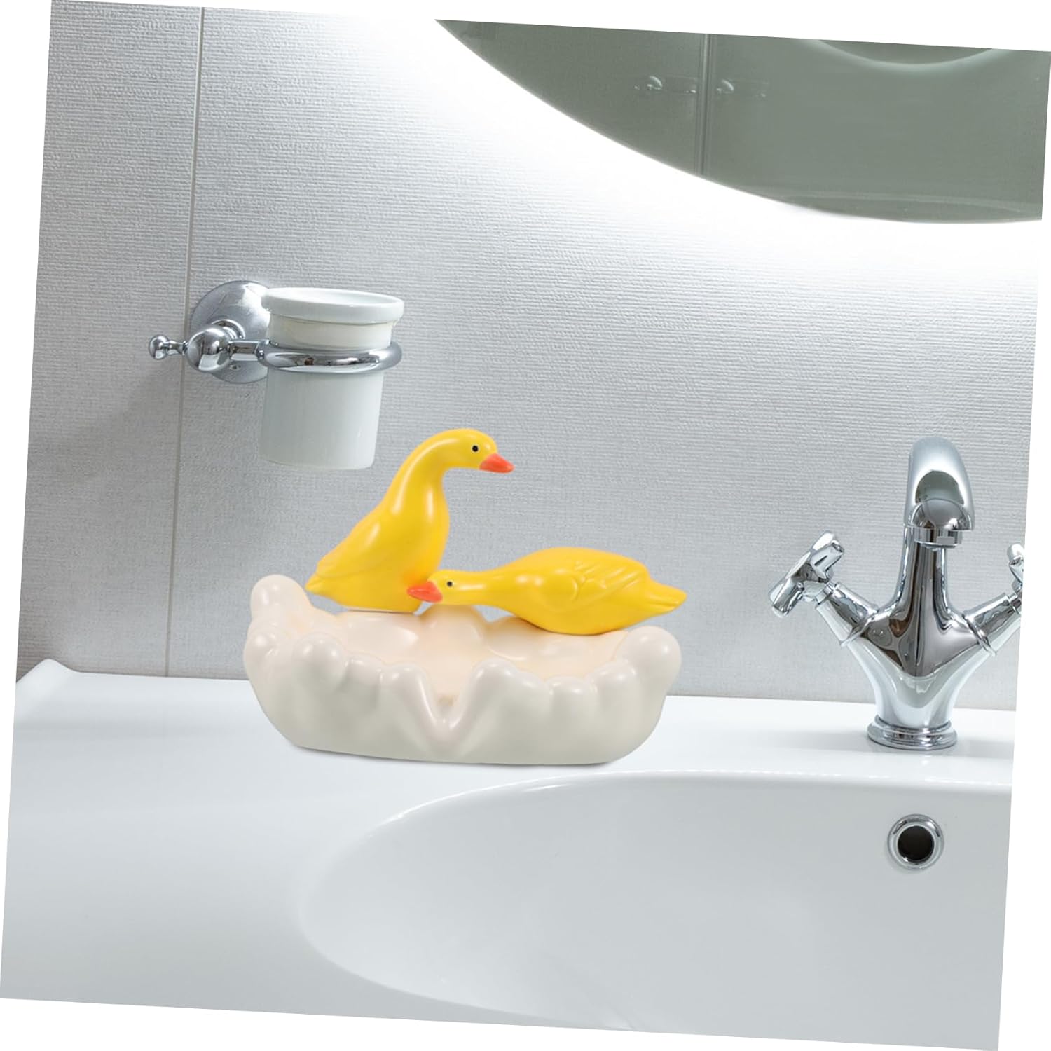 Cute Durable Ceramic Animal Soap Holder