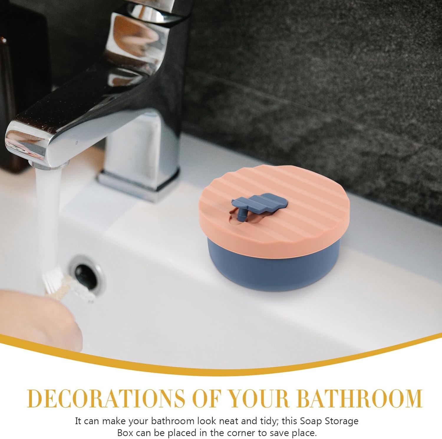 Organizing Style cotton Soap Holder for Bathroom