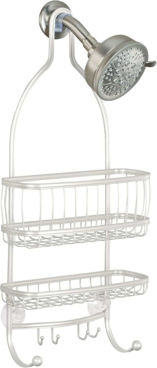 Stylish iDesign York Hanging Shower Caddy Organizer for Your Bathroom