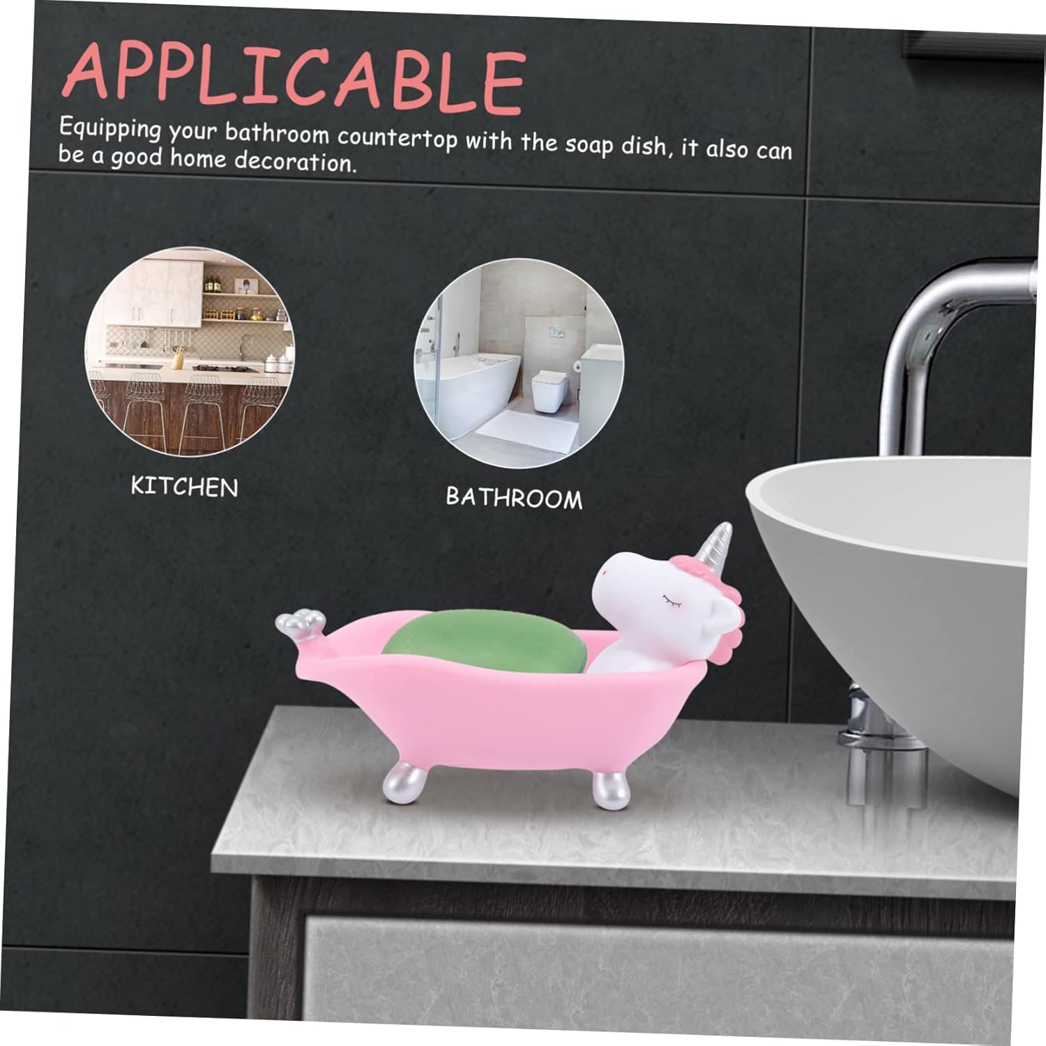 Playful Unicorn Soap Dispenser