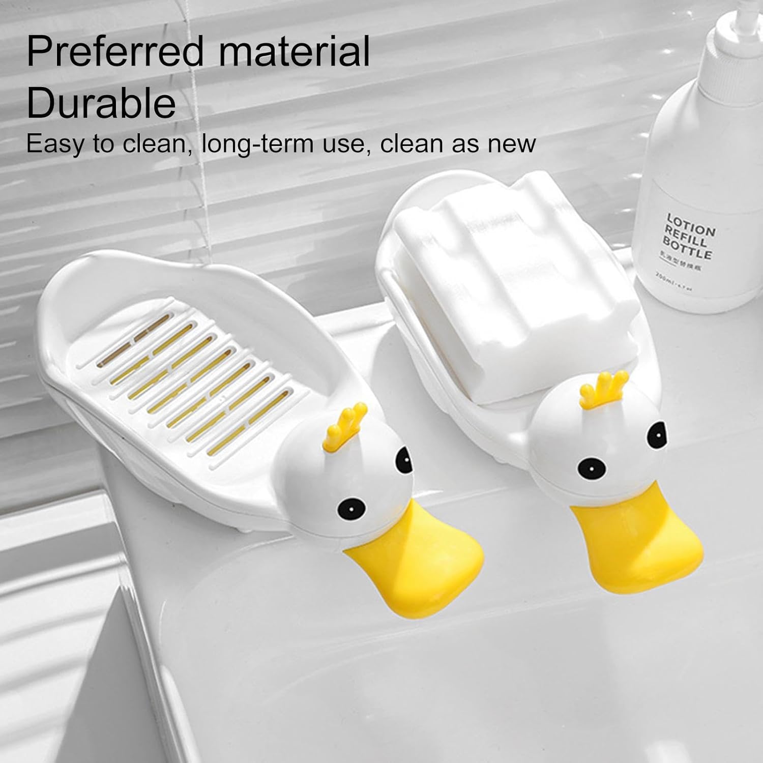 Duck-Shaped Non-Slip Sink Tray