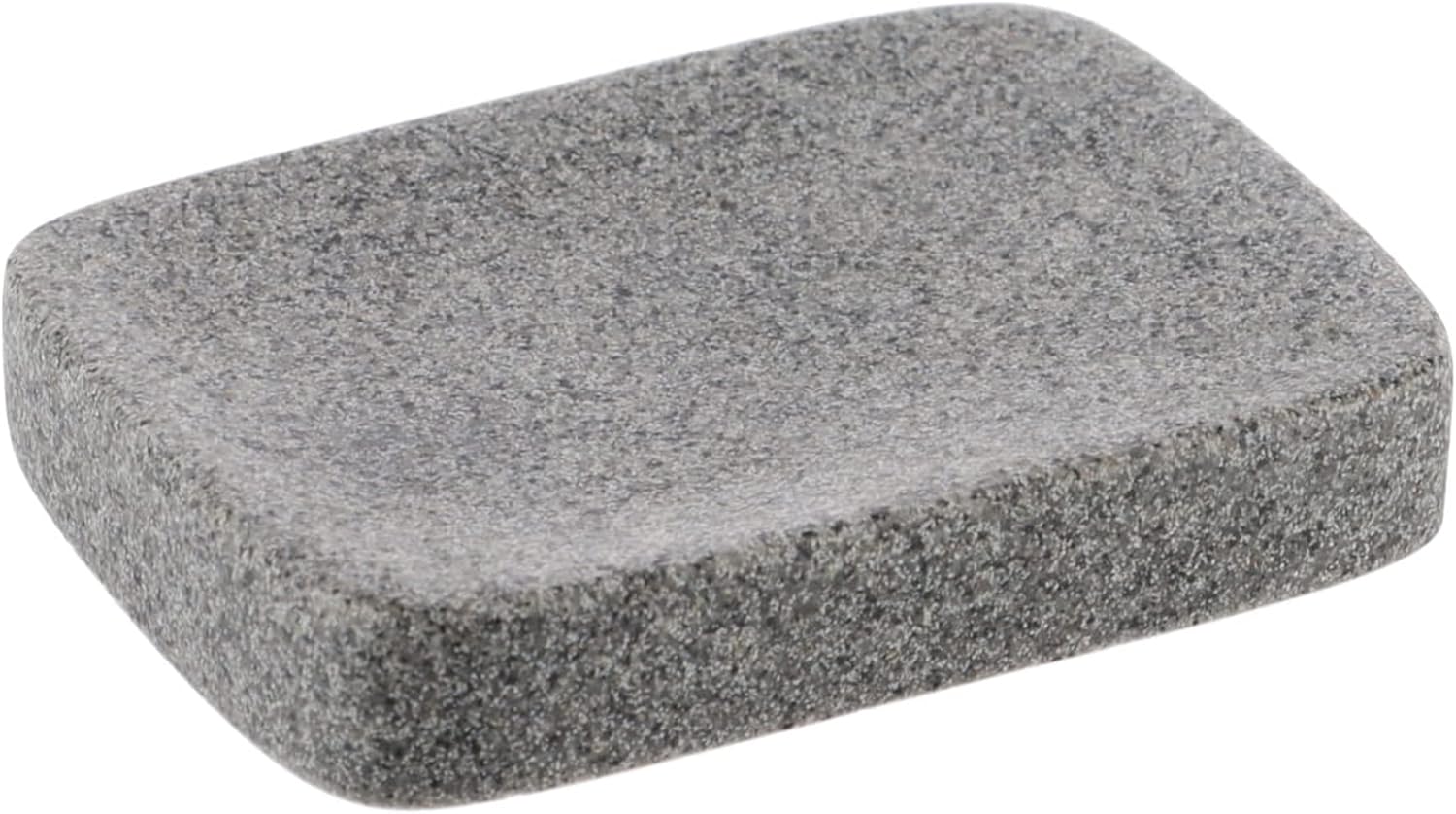 RectangularGreyGraniteSoapDishCupDispenser