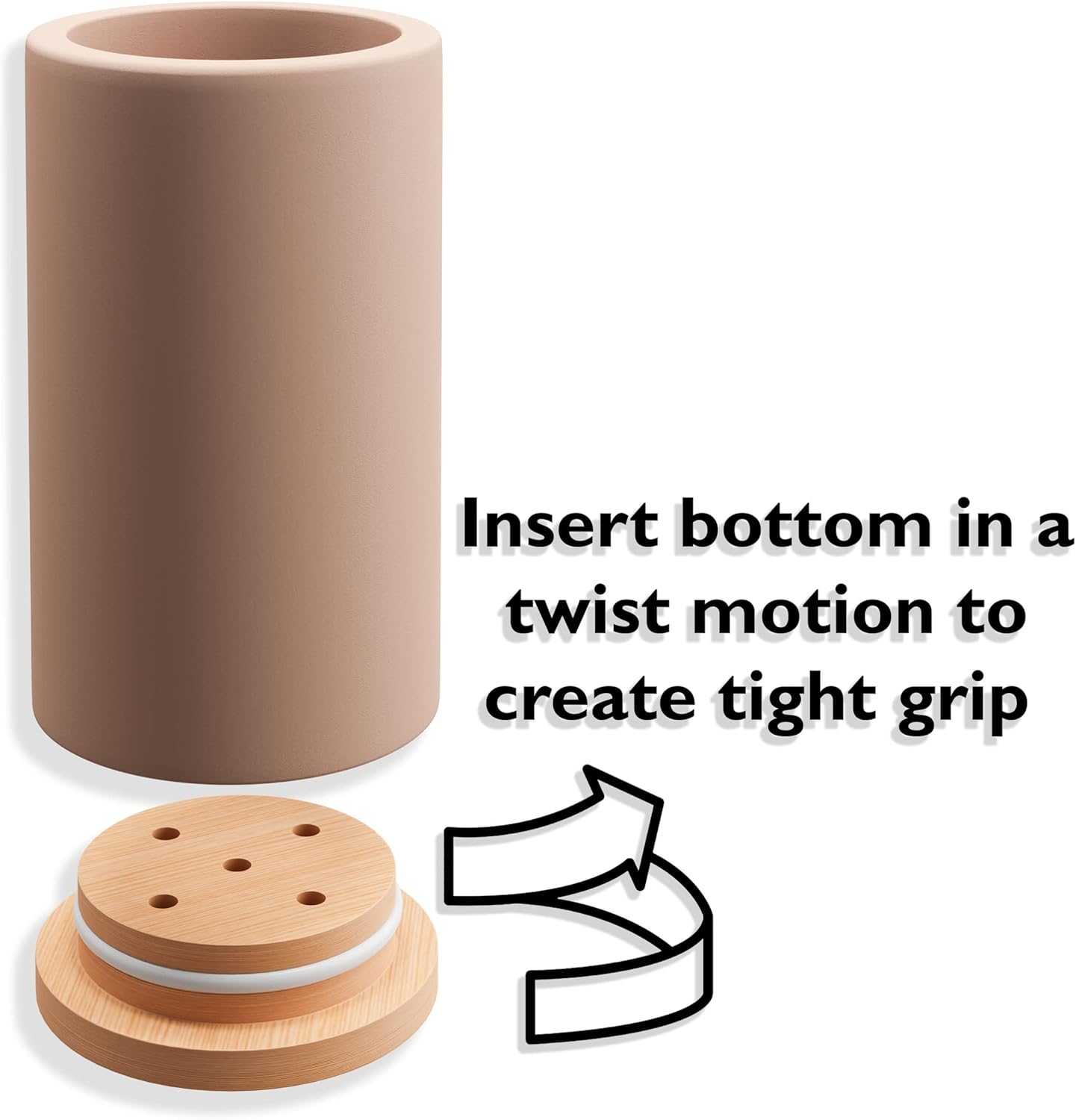 Matani Bamboo Diatomite Toothbrush Holder