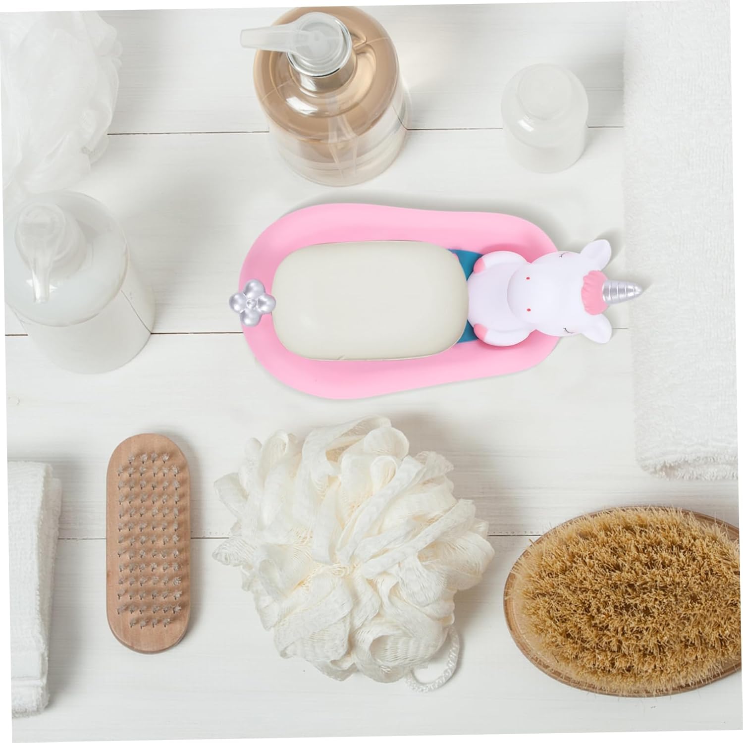 GLEAVI Cartoon Unicorn Soap Dish