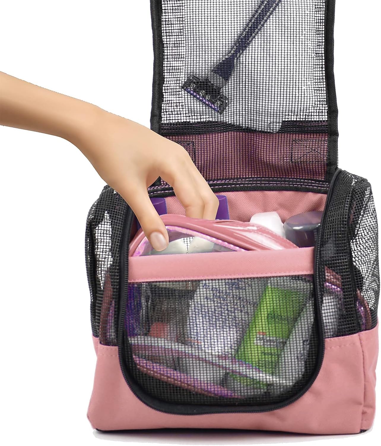 The Fine Living Co - Portable Hanging Shower Organizer