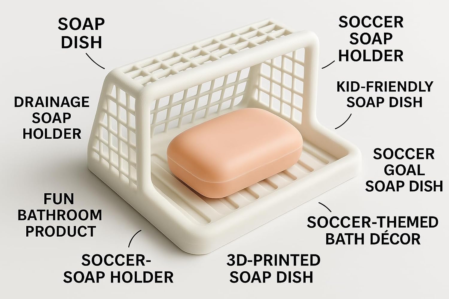 Goal Keeper Soap Dish