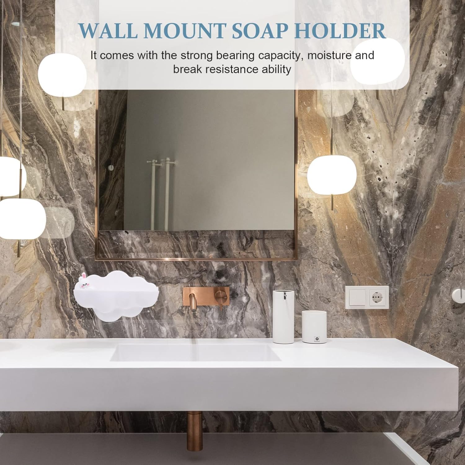 Elegant Soap Holder for Boys and Girls No Drilling Required