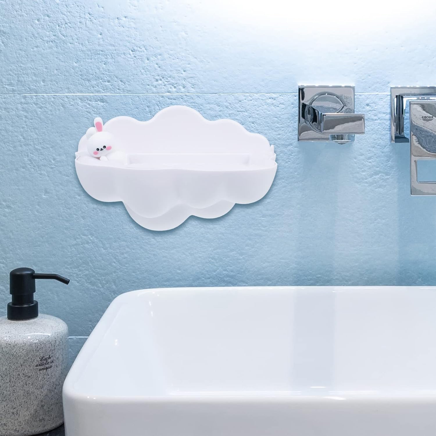 Elegant Soap Holder for Boys and Girls No Drilling Required