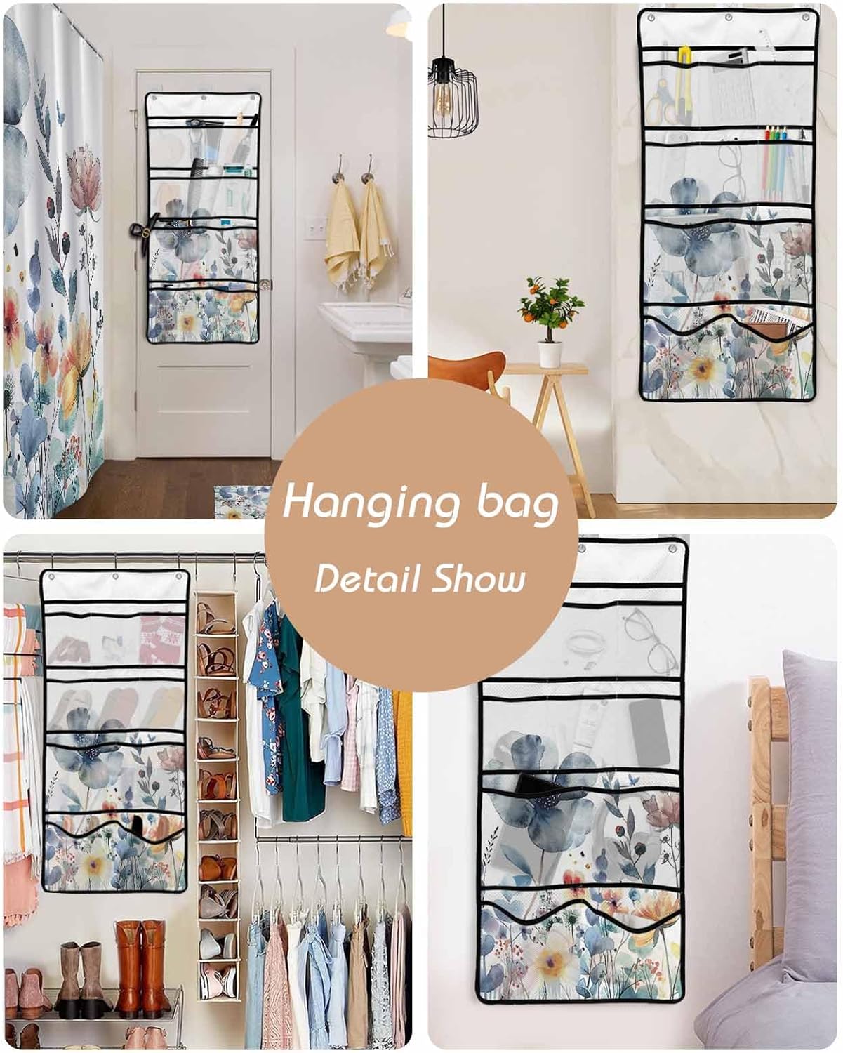 Waterproof Mesh Bathroom Caddy Bath Decor for the Home