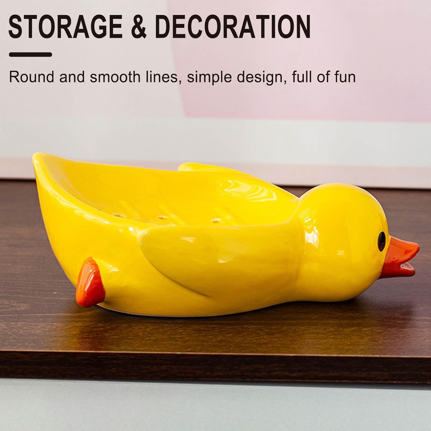 Duck-shaped Bar Soap Holder