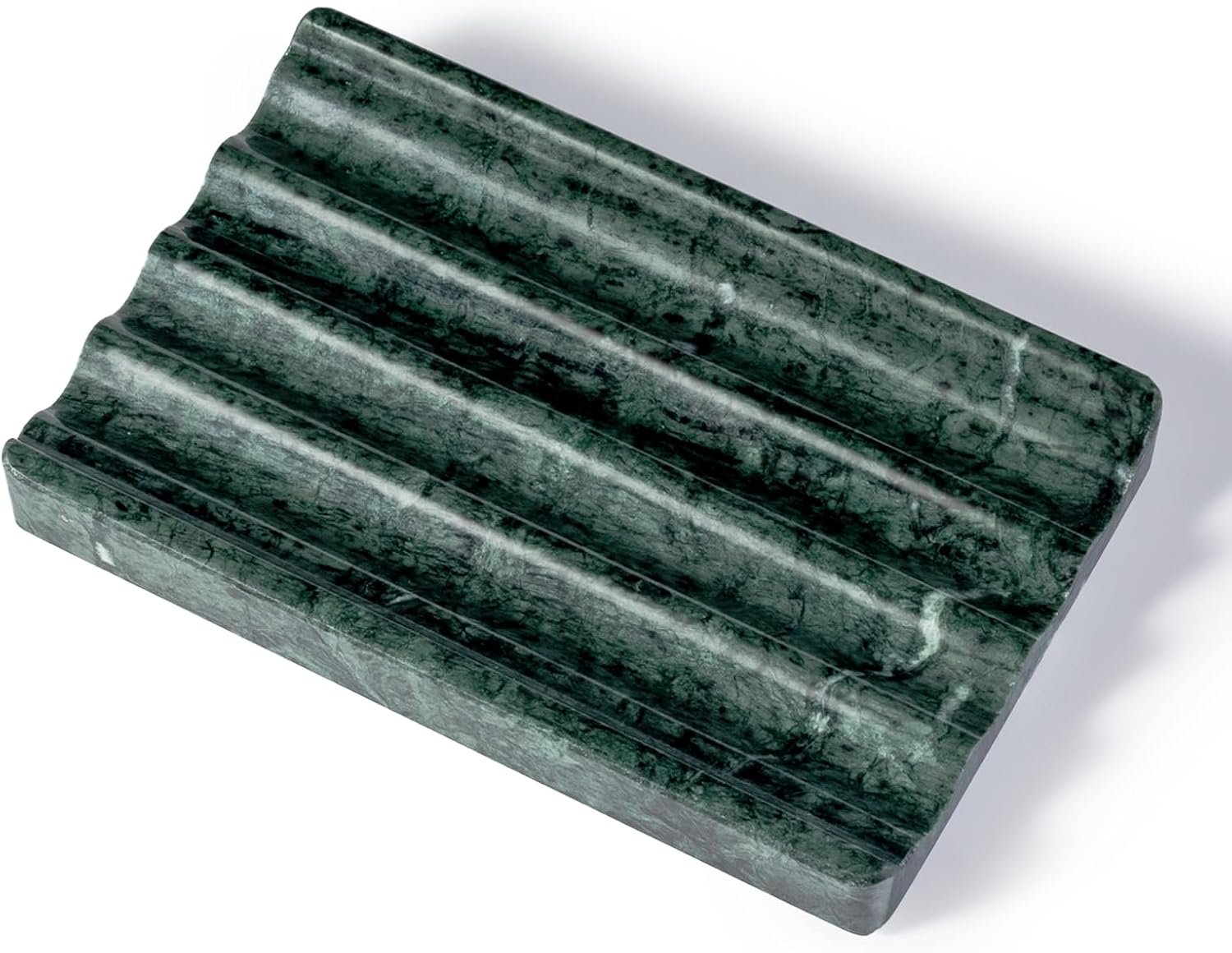 Marble Soap Dish Water Ripple Design
