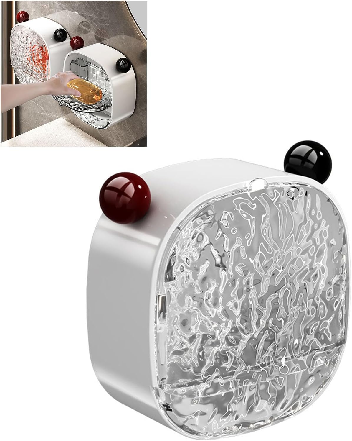 Fuchooky Bear-Bearing Best Selling Wall-Mounted Bear soap Box