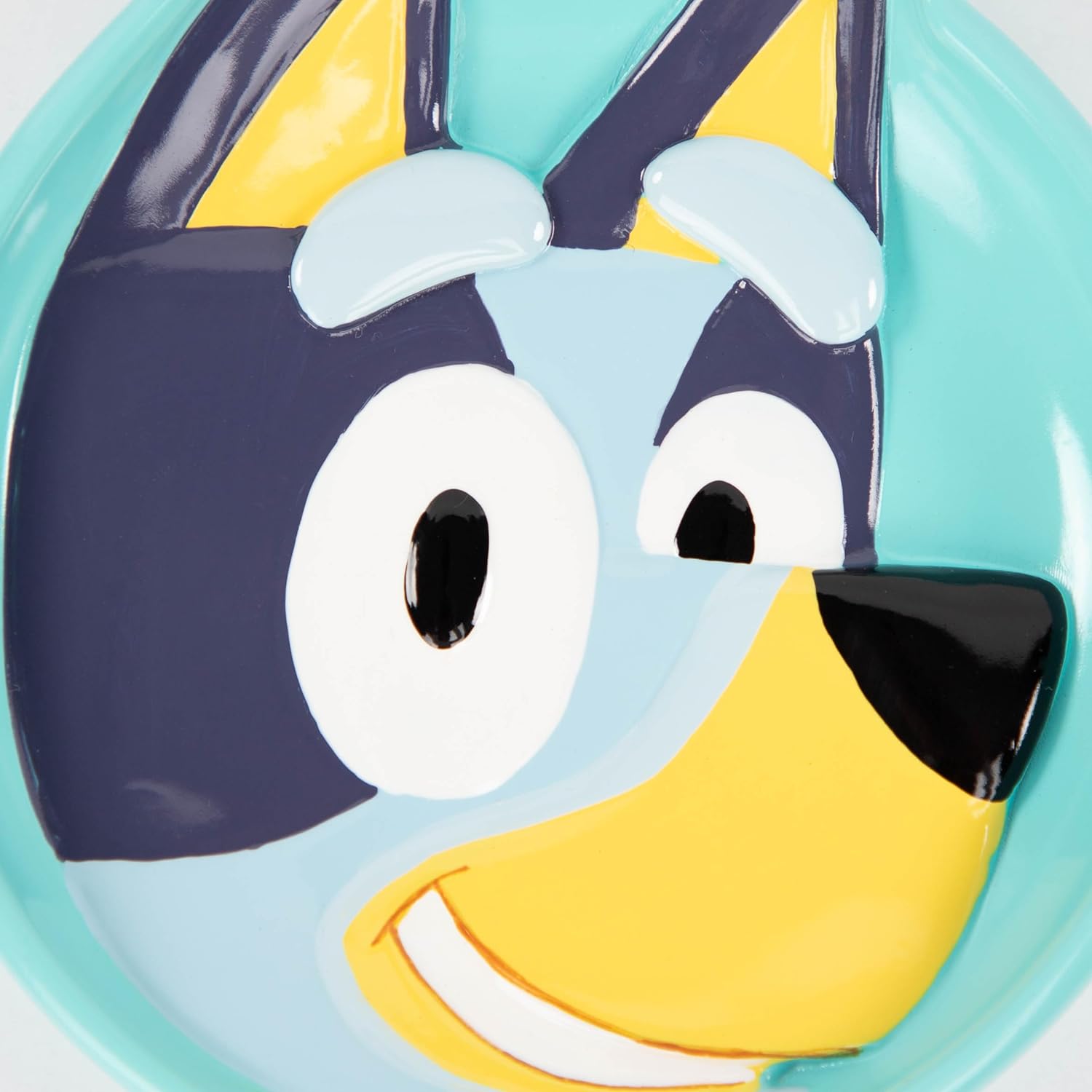 Jay Franco Playful Blue Resin Kids Bathroom Soap Dish