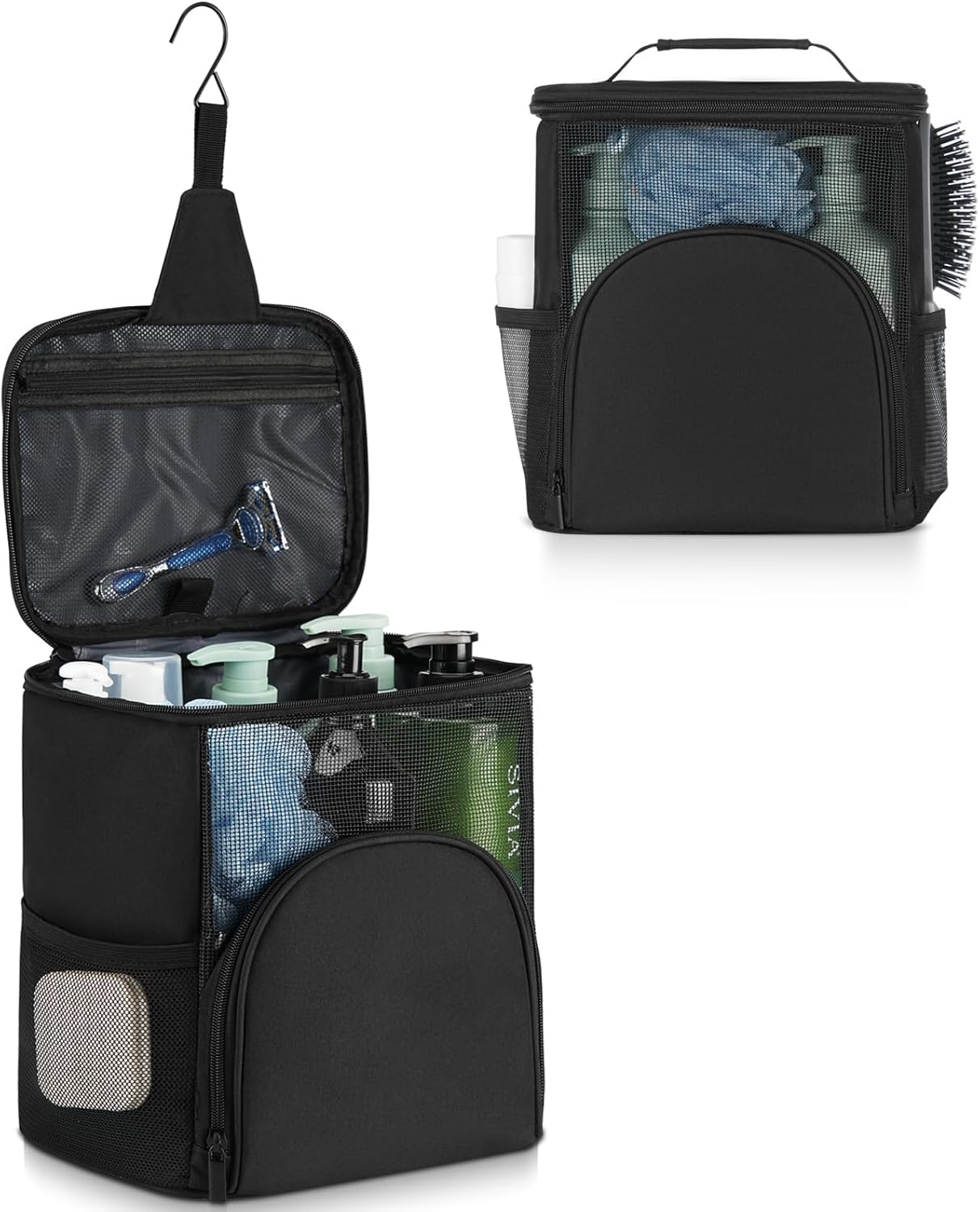 KUSOOFAShower Caddy ToteQuick Dry shower BagPortableCollege Students Use