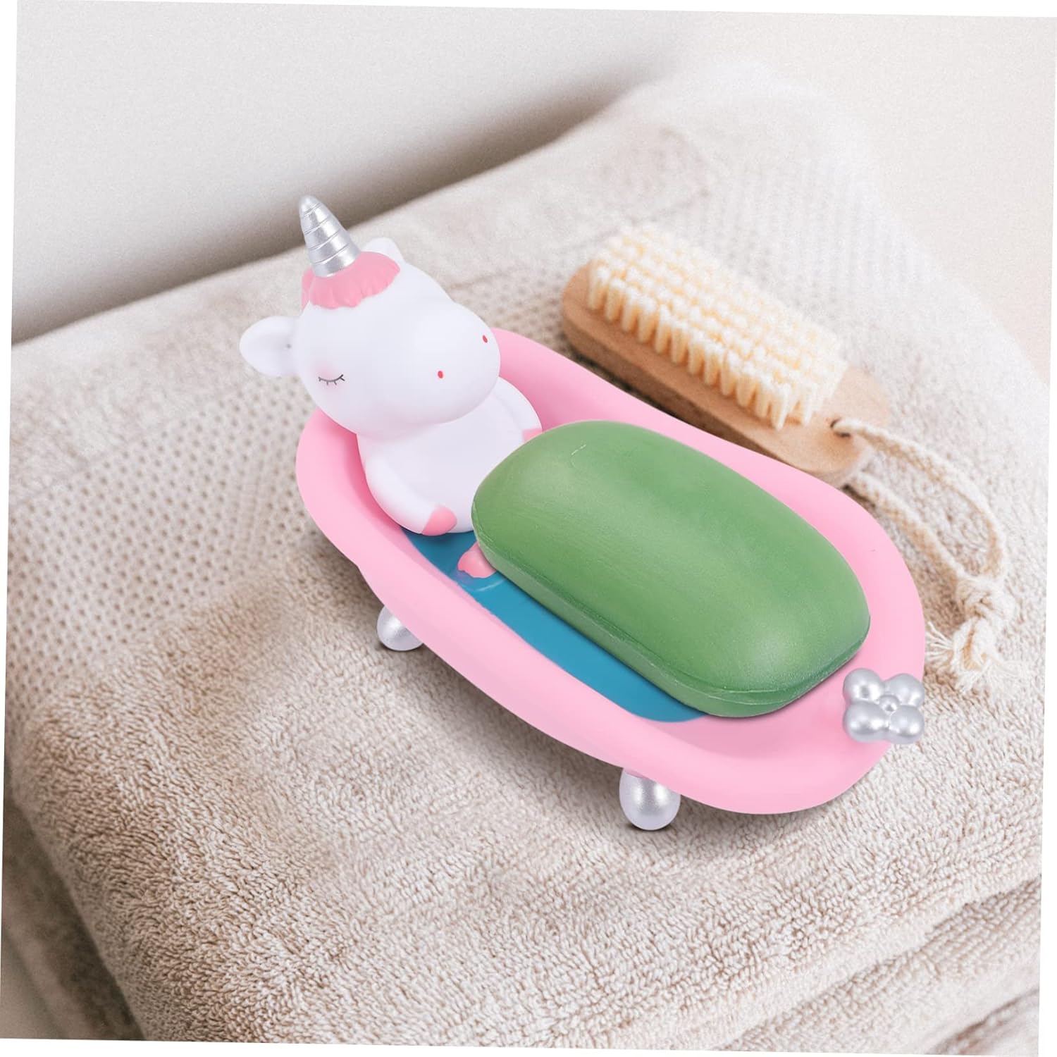Unicorn Soap Dish Holder for Bathroom Decor