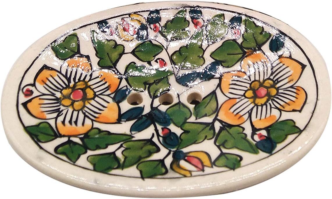 Ceramic Soap Dish Tray by Renowned Artist