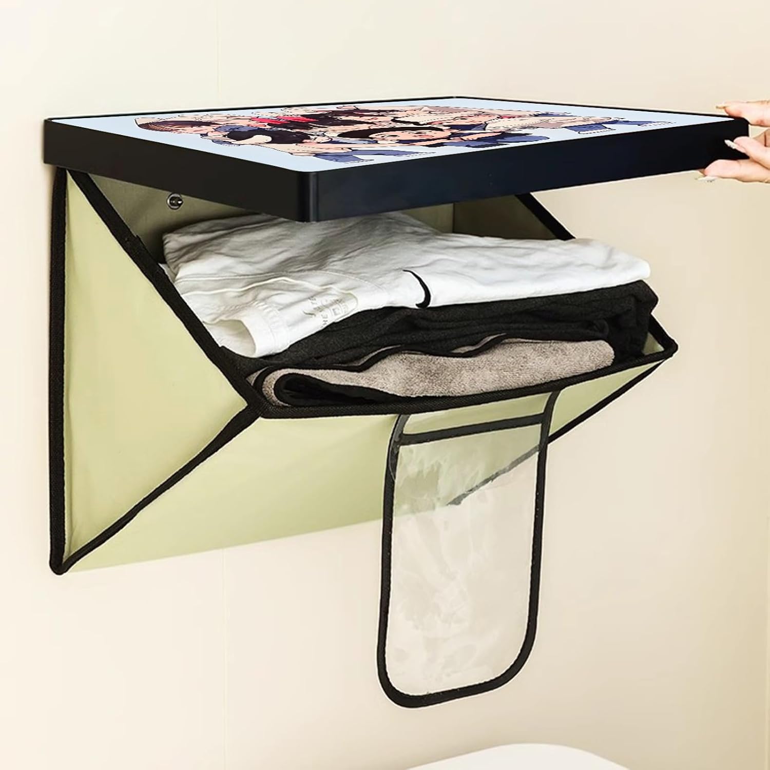 SK-Z Folding Storage Cabinet for Bathrooms Blue