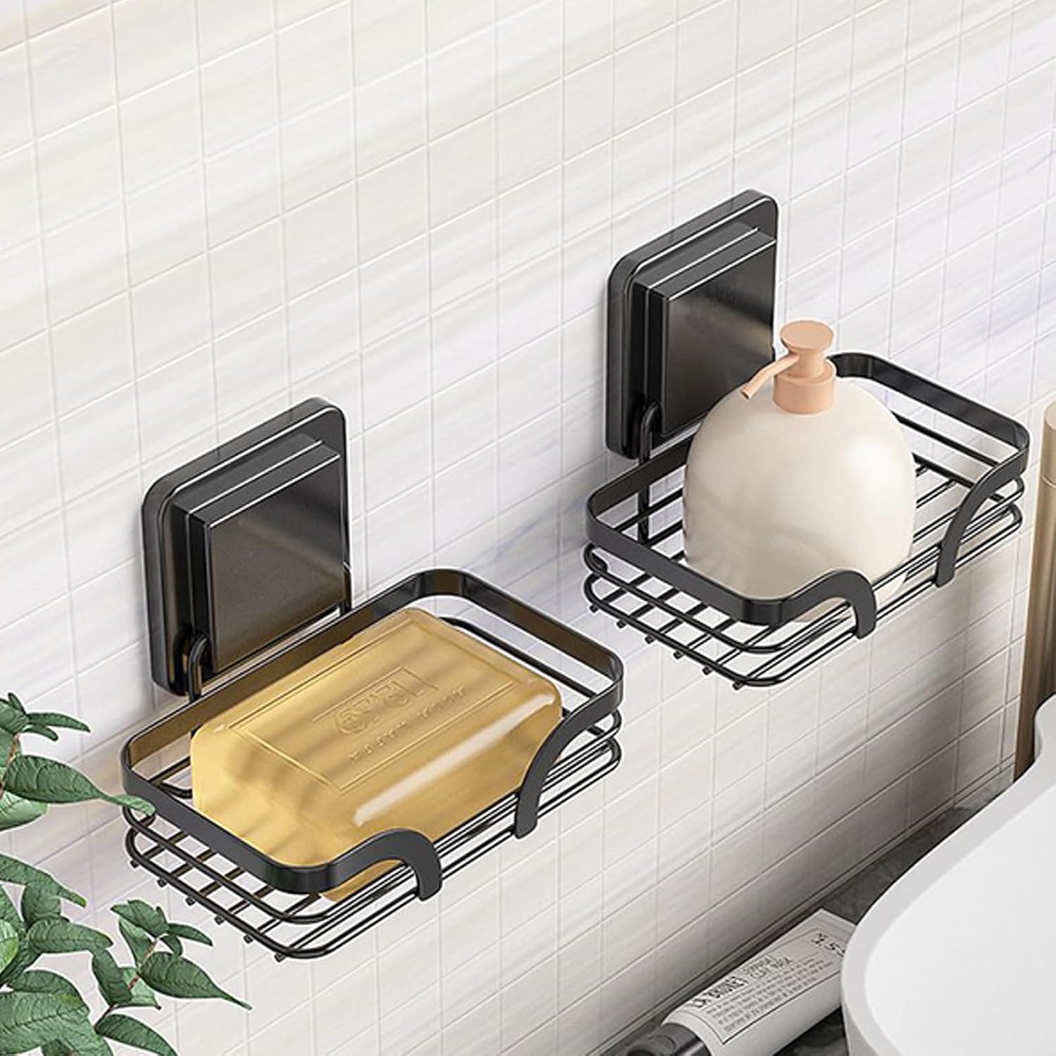 Secure Suction Soap Holder