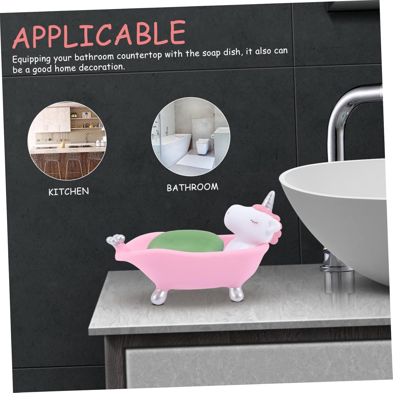 Cartoon Funny soaps holder for bath or sink