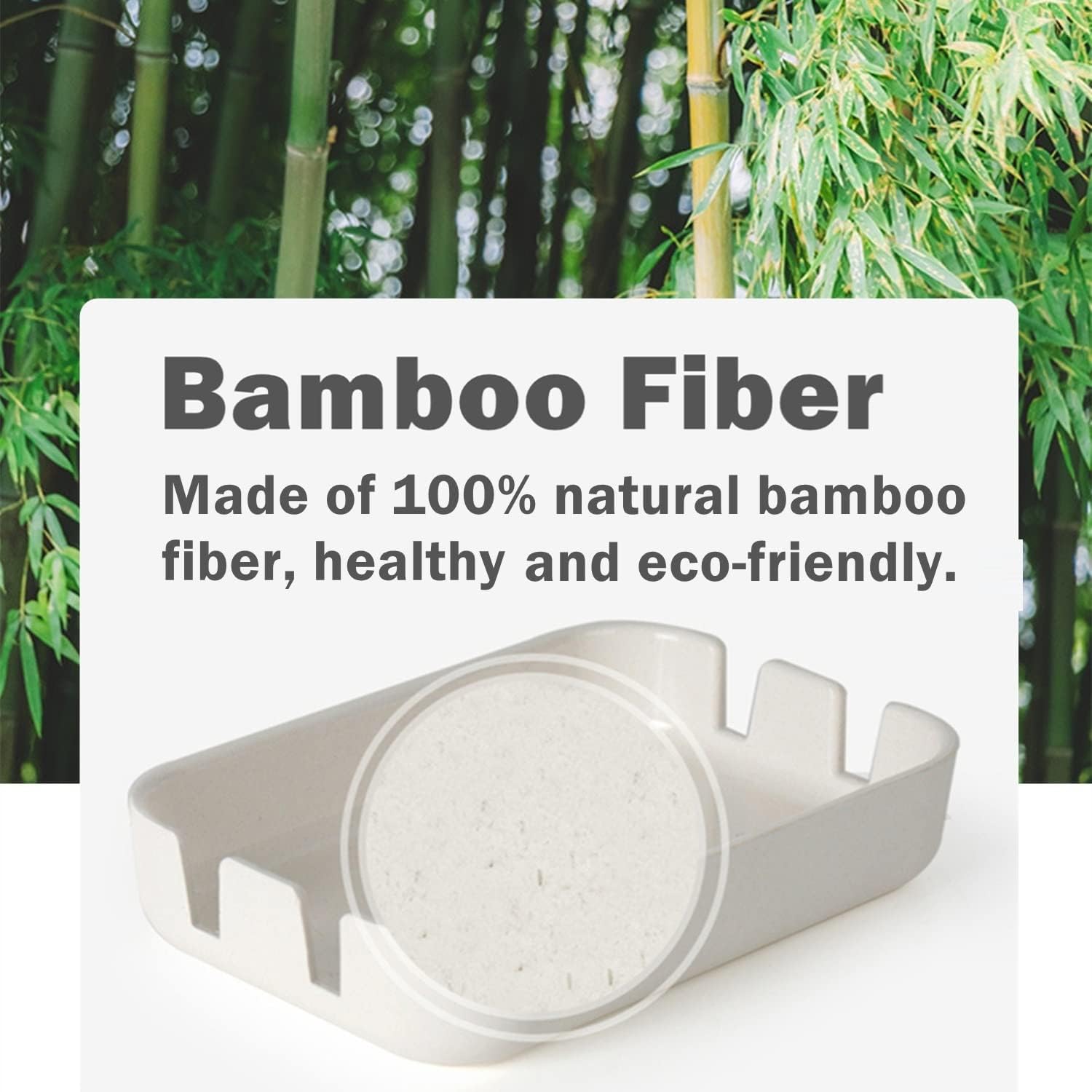 Bamboo Wood Soap Dish Holder