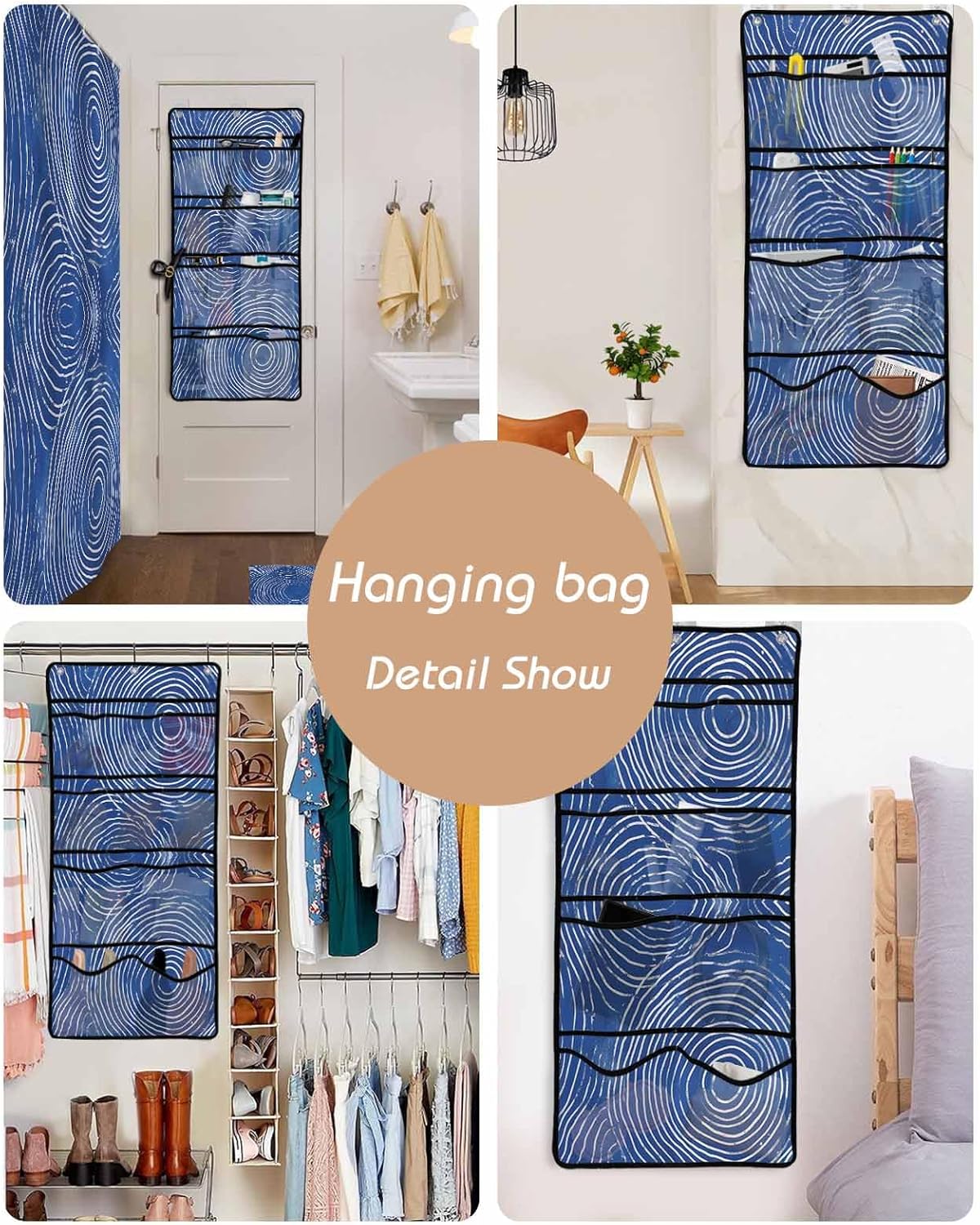 Ergonomic Mesh Shower Organizer with 10 Pockets for Bath Beyond