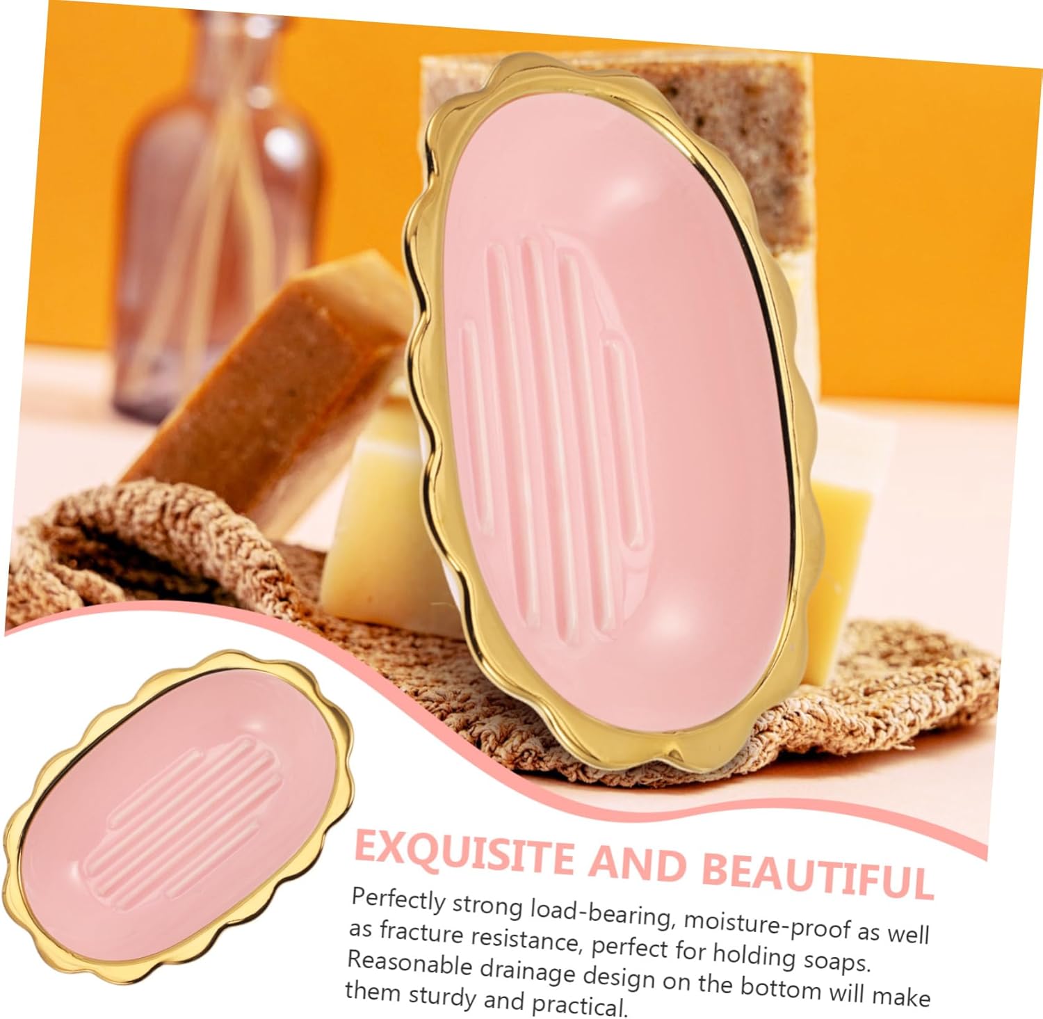 Delicate Ceramic Soap Holder