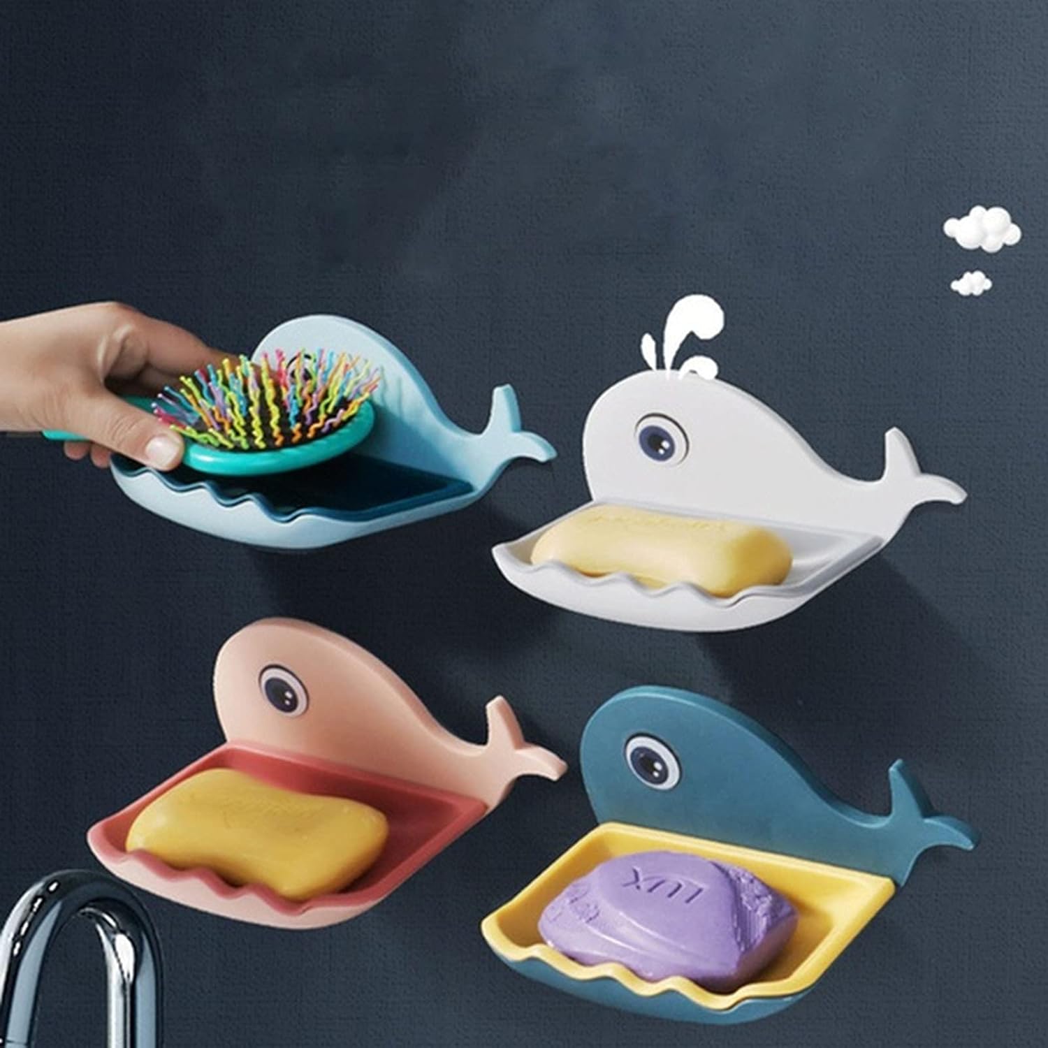 Cute Durable kids soap dish holder