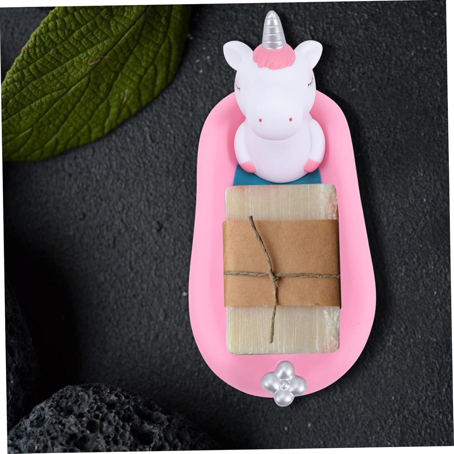 Cartoon Unicorn Soap Holder for Bathroom Durable Adorable