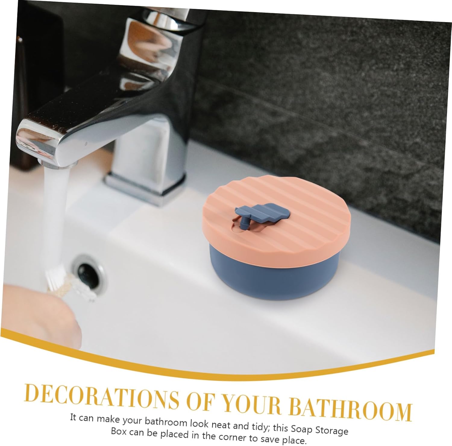 Perfectly affordable and compact Veggie Tray Soap Holder